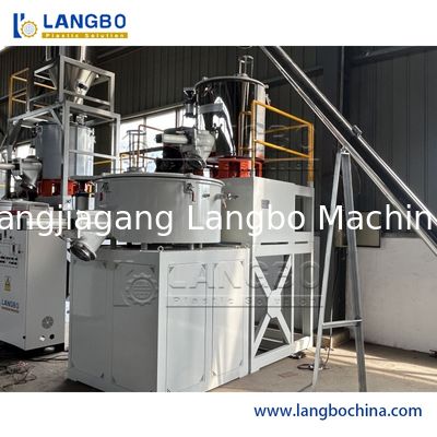 Mieszalnik przemysłowy do proszku PVC o dużej prędkości z systemem ogrzewania i chłodzenia do sztywnych mieszanek PVC