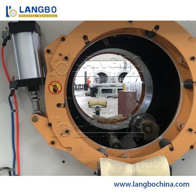 CE ISO Pvc Pipe Extrusion Machine 80/156 Koniczny dwustrętny tłocznik