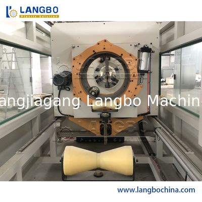 Linia do wytłaczania rur PVC o wysokiej wydajności 150 kg / z systemem cięcia bez pyłu / wiórów