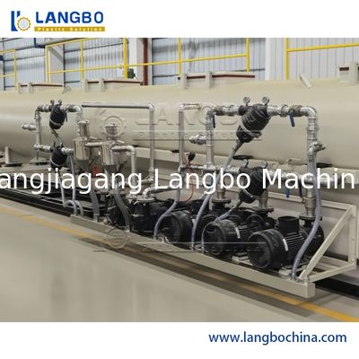 Przemysłowa linia do wytłaczania rur z PVC/UPVC/CPVC z dwuślimakowym ekstruderem - Produkcja rur do wody, drenażu i przewodów elektrycznych