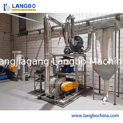 Maszyna do mielenia i rozdrabniania odpadów z tworzyw sztucznych PE LDPE