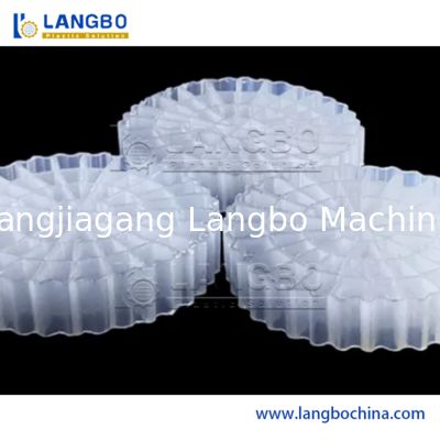 Maszyna do wytwarzania ekstruzji nośnika biofilmu HDPE Mbbr