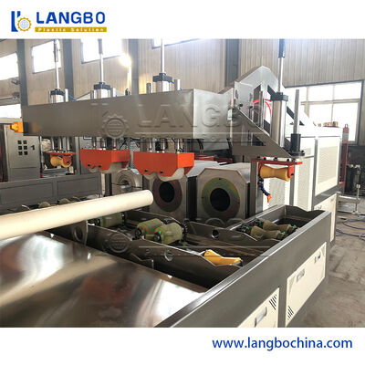 Elektryczna maszyna do wytłaczania rur PVC / Maszyna do robienia dziurek rurowych z podajnikiem spiralnym DTC