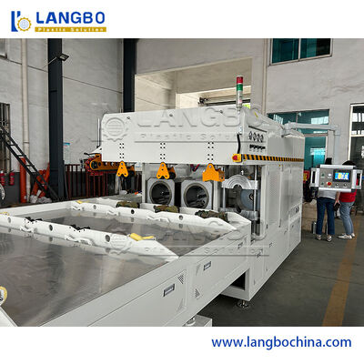 Elektryczna maszyna do wytłaczania rur PVC / Maszyna do robienia dziurek rurowych z podajnikiem spiralnym DTC