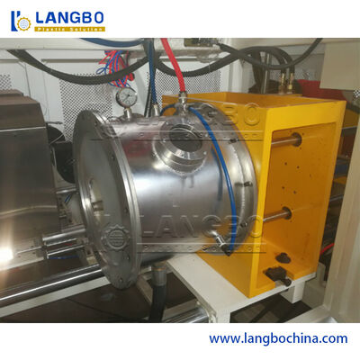 Mała zgrzewarka do rur PVC z ekranem dotykowym i wytłaczarką jednoślimakową do rur 16-50mm