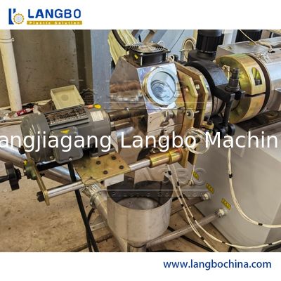 PVC Granulator Plastic Pelletizing Recycling Granulating Extruder Production Line