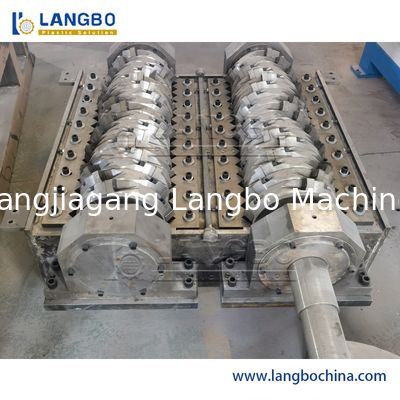 HDPE PVC PP Bryła Rury Worki Folia Kruszarka Rozdrabniacz Młynek Maszyna