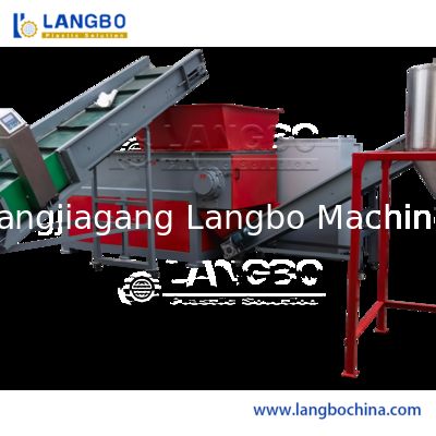 Jednowałowa maszyna do rozdrabniania folii plastikowej, tkanin, pianki polietylenowej i odpadów piankowych