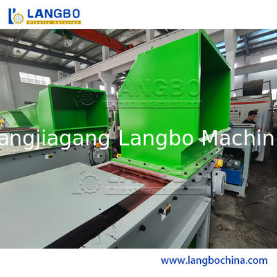 Wydajna pozioma kruszarka do tworzyw sztucznych do rur i przewodów z PVC PE, tacek, palet, PET, PVC, PC, EVA, ABS oraz codziennych materiałów