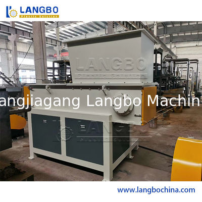 Wydajna pozioma kruszarka do tworzyw sztucznych do rur i przewodów z PVC PE, tacek, palet, PET, PVC, PC, EVA, ABS oraz codziennych materiałów