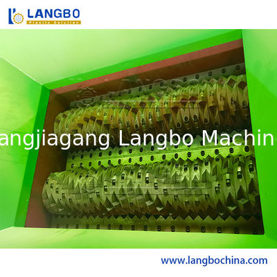 Rozdrabniacz przemysłowy o dużej wydajności do recyklingu plastikowego papieru drzewnego i puszek metalowych