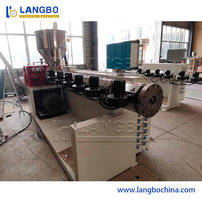 ISO Approval Plastic Recycling Extruder Machine , Single Pe Extruder Machine