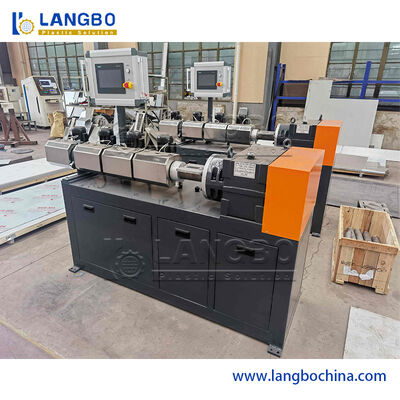 ISO Approval Plastic Recycling Extruder Machine , Single Pe Extruder Machine