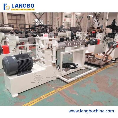 ISO Approval Plastic Recycling Extruder Machine , Single Pe Extruder Machine