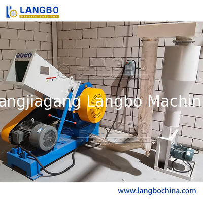 Odpady z plastikowych butelek PET / Bębny / Palety / PP PE HDPE / LDPE / Guma / Bryły / Rury PVC / Folia PE / Duże tkane worki / Kruszarka do odpadów, instalacja recyklingu, myjnia