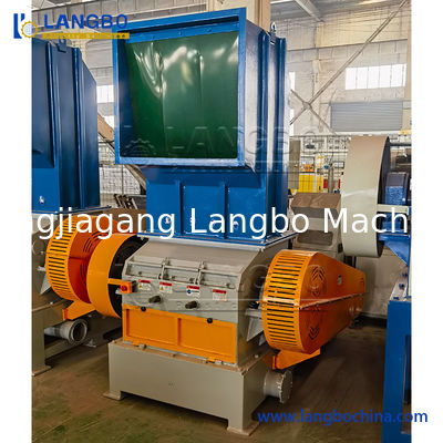 Waste Crusher Machine Flake Lump Sheet Pipe Material Scrap Grinding Production Machine PP PE Pet Bottles Waste Film Plastic Recycling Crushing Machine