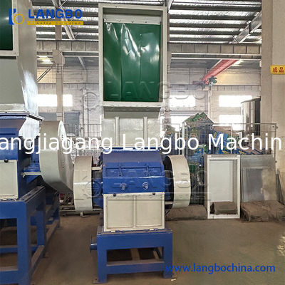 Waste Crusher Machine Flake Lump Sheet Pipe Material Scrap Grinding Production Machine PP PE Pet Bottles Waste Film Plastic Recycling Crushing Machine