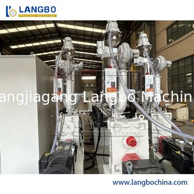 Wielowarstwowa linia do wytłaczania rur Ppr 16 mm - 63 mm 180 kg / H Siemens PLC