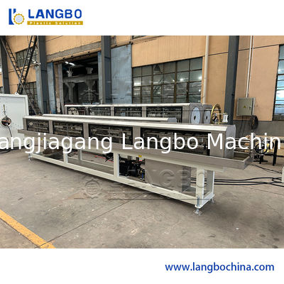 Linia do wytłaczania rur PPR z 3-warstwową koekstruzją, sterowanie SIEMENS PLC dla rur o średnicy 20-110mm