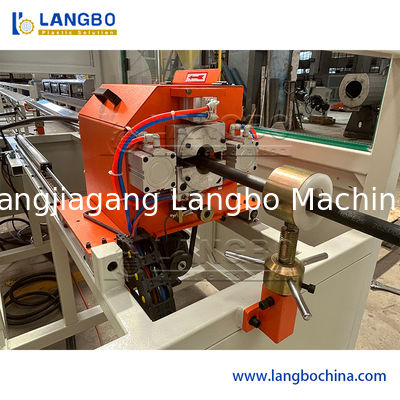 Linia wytłaczania rur PPR o dużej średnicy z prędkością produkcji 12 m/min i sterowaniem SIEMENS PLC