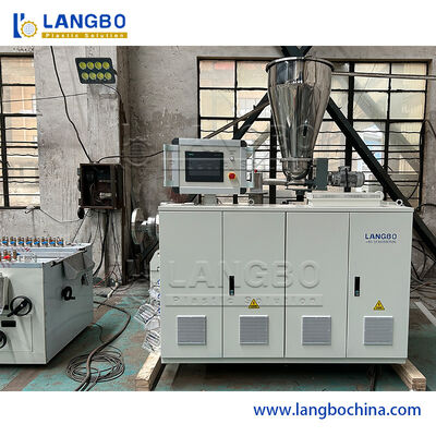300mm PVC Profile Extrusion Line With Conical Double Screw Extruder