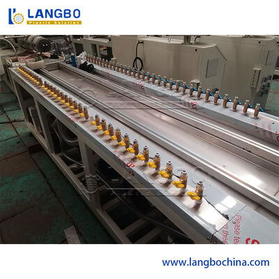 High Output PVC Profile Extrusion Line 300MM Profile Size 250KG/H Capacity