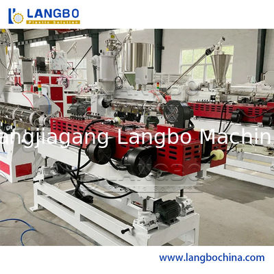 Plastikowe HDPE PE PVC PP Podwójna jednomianowa walcowana rurka Dwc rurka rurka rurka rurka wytłaczanie produkcji wytwarzania maszyna