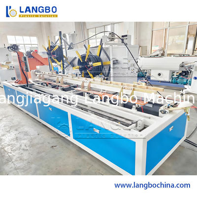 Fully Automatic PVC Pipe Production Machine with PVC Pipe Slotting Grooving Machine