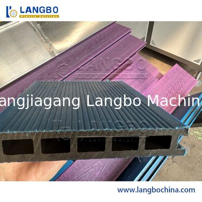 CE WPC Profile Extrusion Line 100 - 150KG/H High Production Capacity