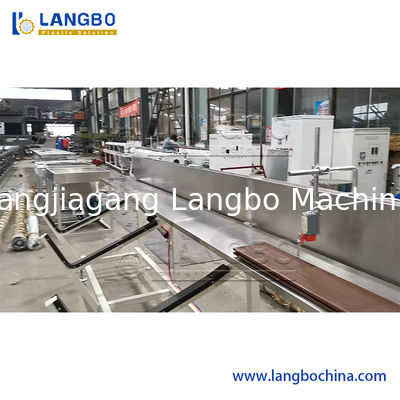 Popular Easy Operated WPC Profile Extrusion Line Low Energy Consumption