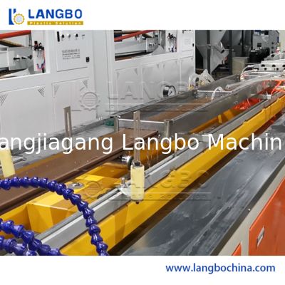 Architectural WPC Profile Extrusion Line 240MM Product Size 37KW Motor Power