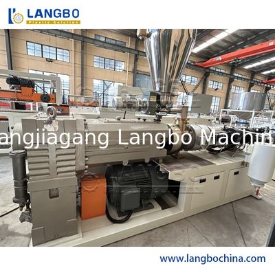 PVC / WPC Profile Extrusion Line Siemens Motor Double Screw Design