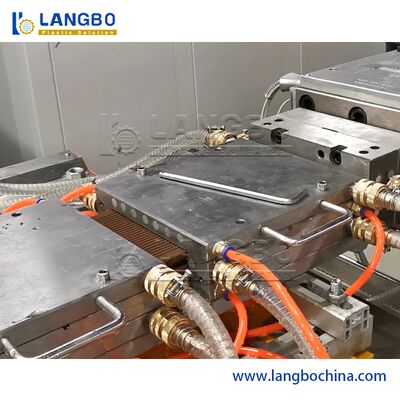 PVC / WPC Profile Extrusion Line  Motor Double Screw Design