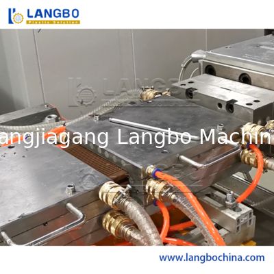 PVC / WPC Profile Extrusion Line Siemens Motor Double Screw Design