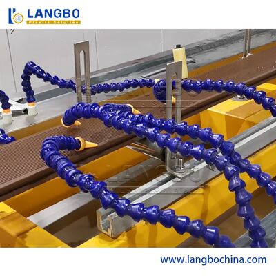 PVC / WPC Profile Extrusion Line  Motor Double Screw Design