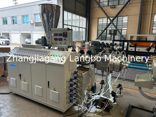 16-50mm PVC UPVC Pipe Making Machine Twin Screw Extruder