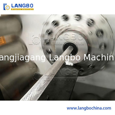 Linia do produkcji prostych rur zbrojonych włóknem PVC, wytłaczarka do rur z tworzyw sztucznych