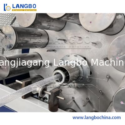 Plastic Soft PVC Garden Fiber Braided Reinforced Pipe Production Machine