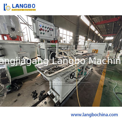 Plastic PVC/PE/PP/WPC Window Door Frames/Ceiling Board/Wallboard/Skirting/Pipe/Sheet Tube Rain Gutter Downspout Machine Extrusion Equipment Production Line