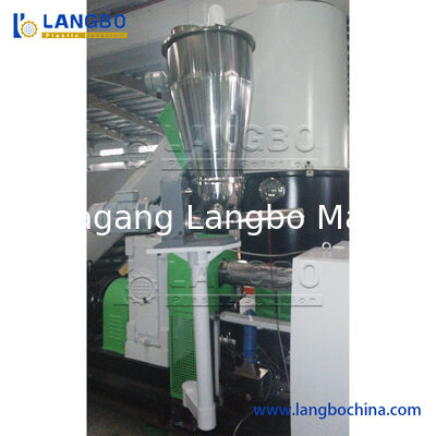 Odpady z tworzyw sztucznych LDPE HDPE PE PP Film Jumbo Bags Pet Flask Flakes Lump Pipe PVC Hard Plastic ABS PC Mycie Recykling Produkcja Pelletizing Granulating Line