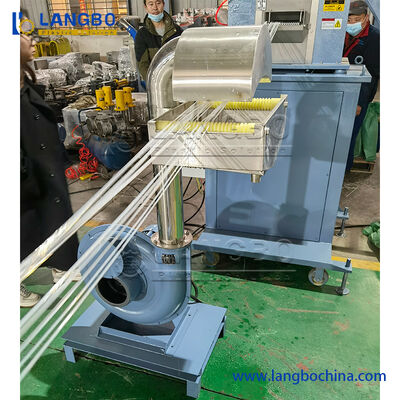150kg/H Plastic Pelletizing Machine Semi Automatic Operated Top Feeding