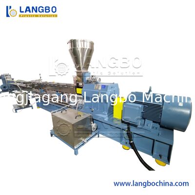 Double Stage PP PE HDPE LDPE Plastic Flakes Pelletizing Line/Granulating Machine