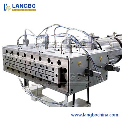 Automatic PVC Sheet Making Machine , 55KW Power Hollow Panel PVC Production Line