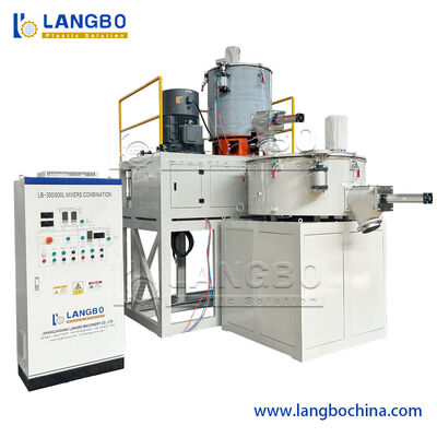 ISO Auto PVC Mixer Machine With Durable Screw Conveyors High Performance