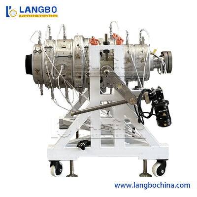 Linia wytłaczania rur PE pojedynczych / wielowarstwowych dla średnicy rur PP 63-630 mm