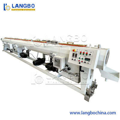 High Capacity Pipe Extrusion Machine , Double Strands PVC Pipe Making Machine