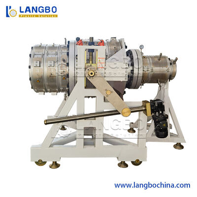 Linia do produkcji rur z tworzywa sztucznego PVC Wytłaczarka stożkowa dwuślimakowa