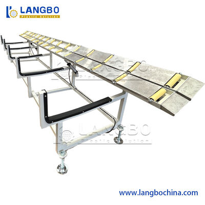 High Capacity Pipe Extrusion Machine , Double Strands PVC Pipe Making Machine