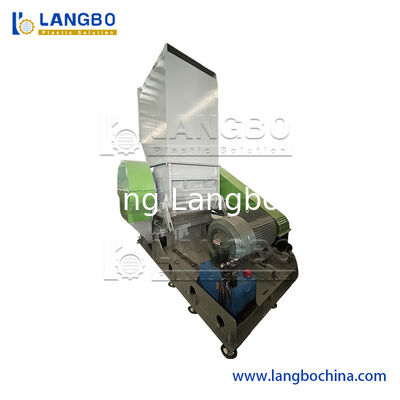 Odpady z tworzyw sztucznych Woven Bag Shoes Twin Roll Rotor Single Shaft Shredder Machine Plastic Crusher