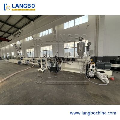 Energy Saving Plastic Pipe Extrusion Line , New Condition Twin Screw Extruders